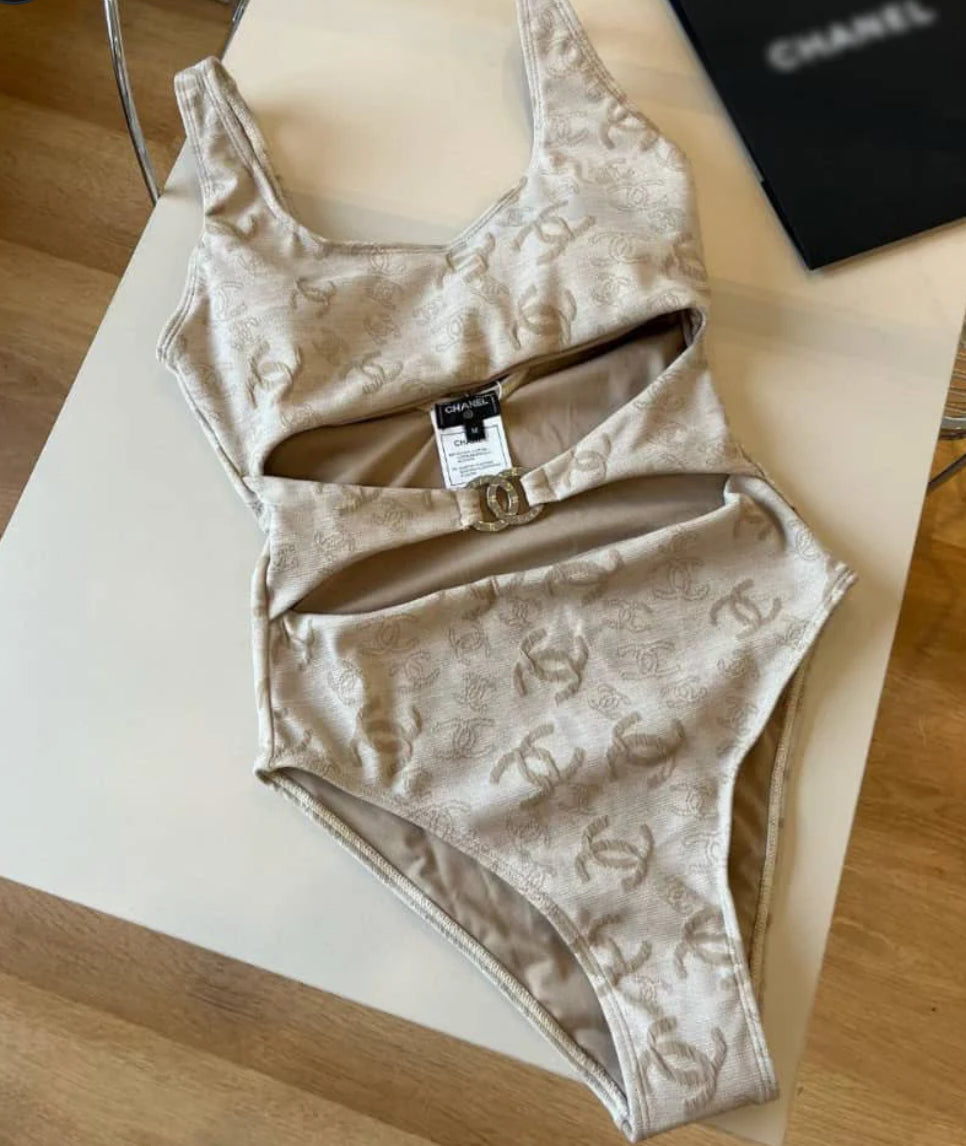 Beige Swimsuit