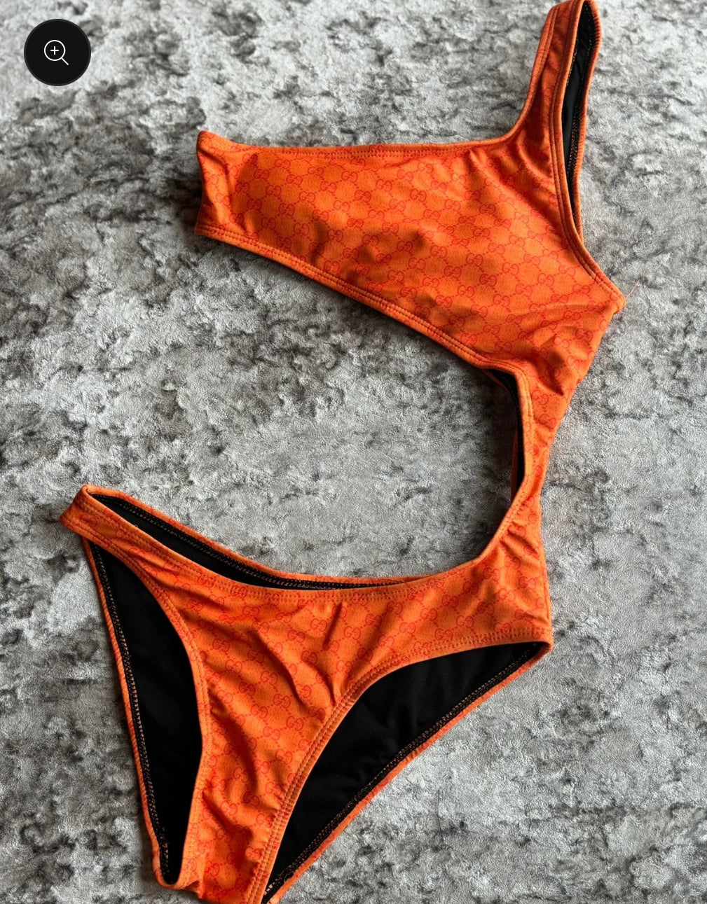 Orange Open Swimsuit