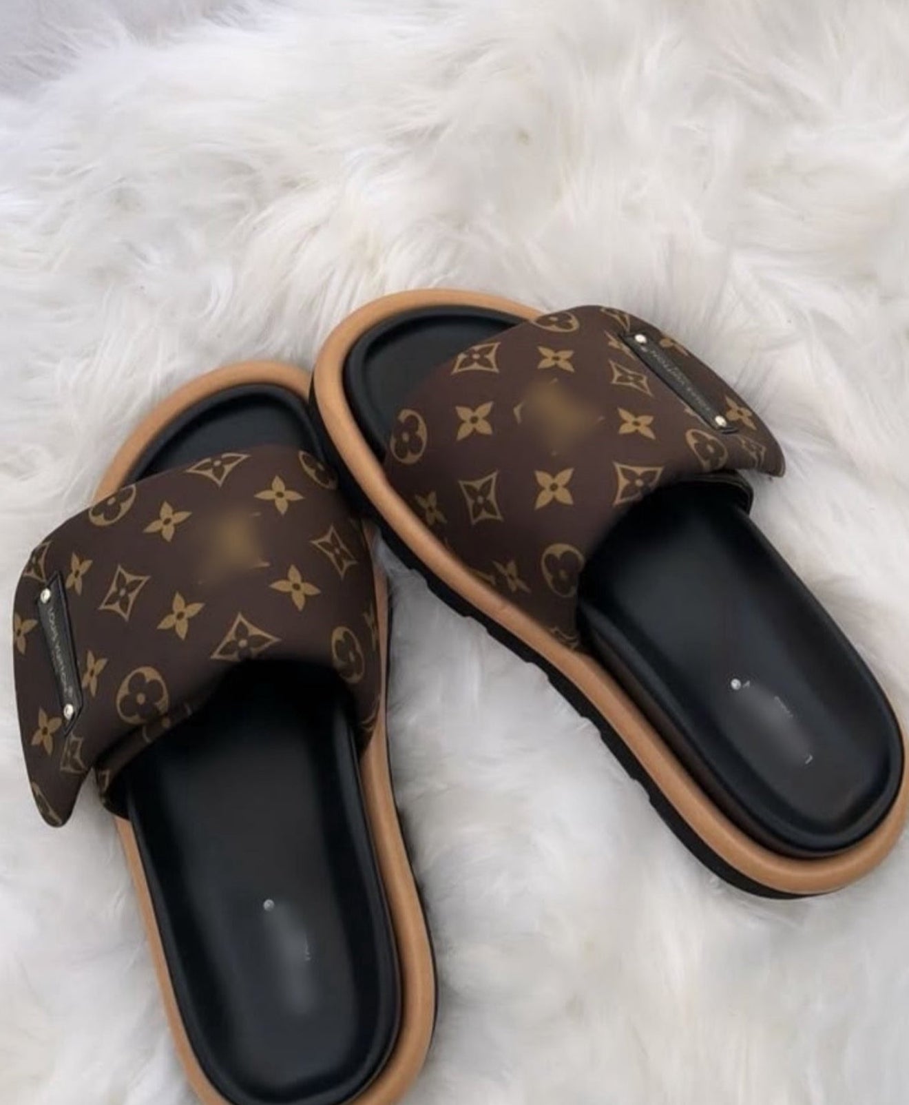 Pillow Sandals Brown