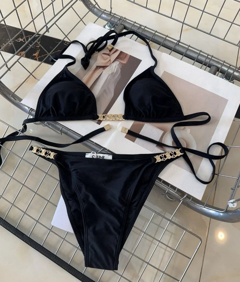 Black & Gold Bikini
