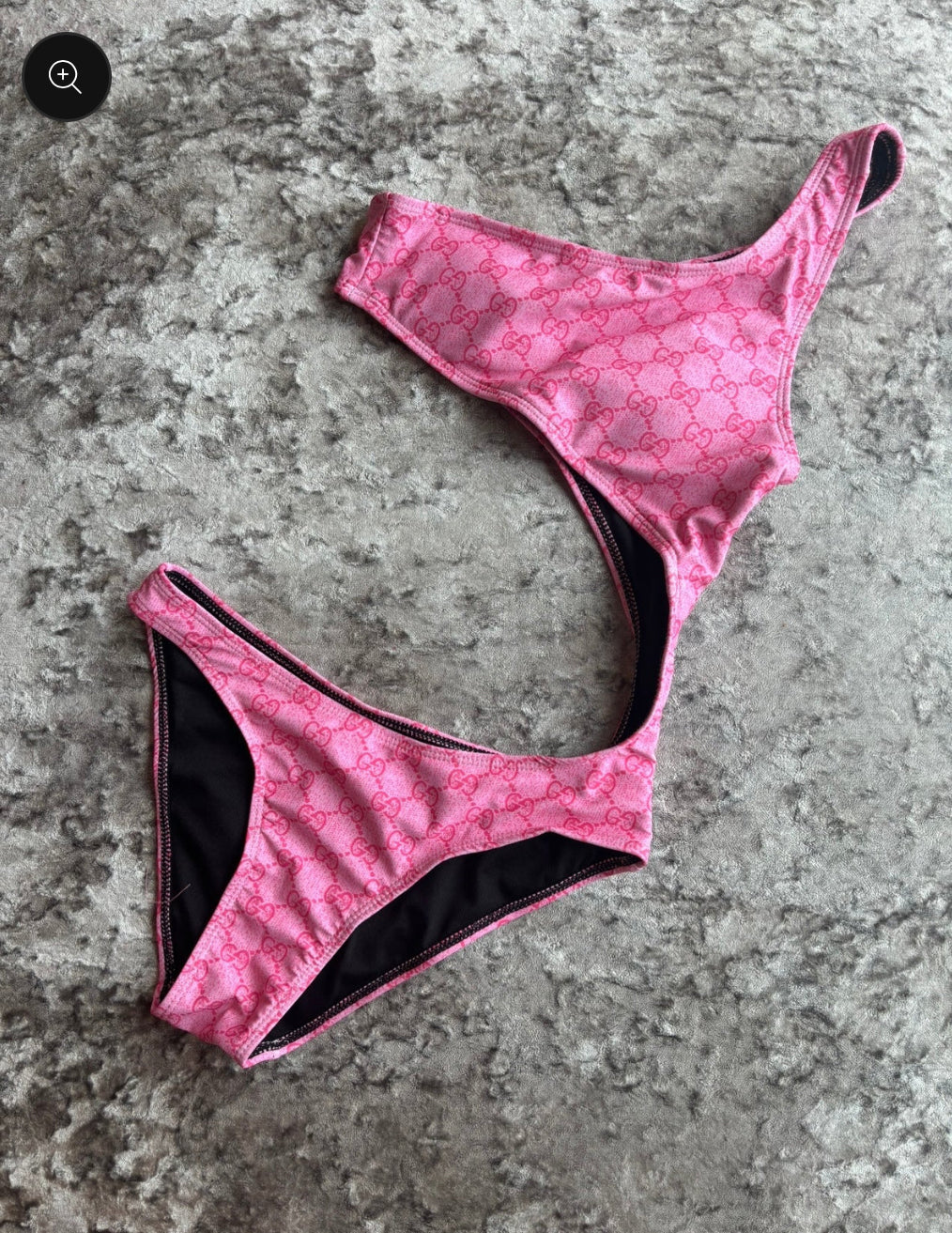 Pink Open Swimsuit