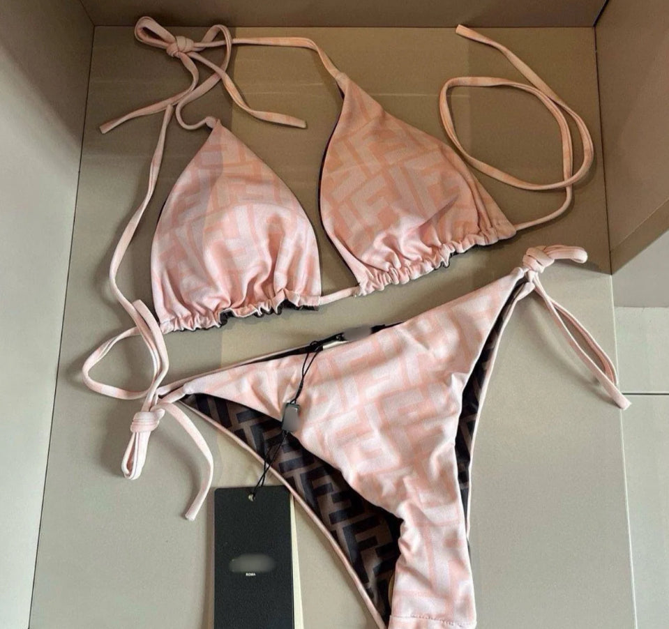 Pink Reversible Bikini