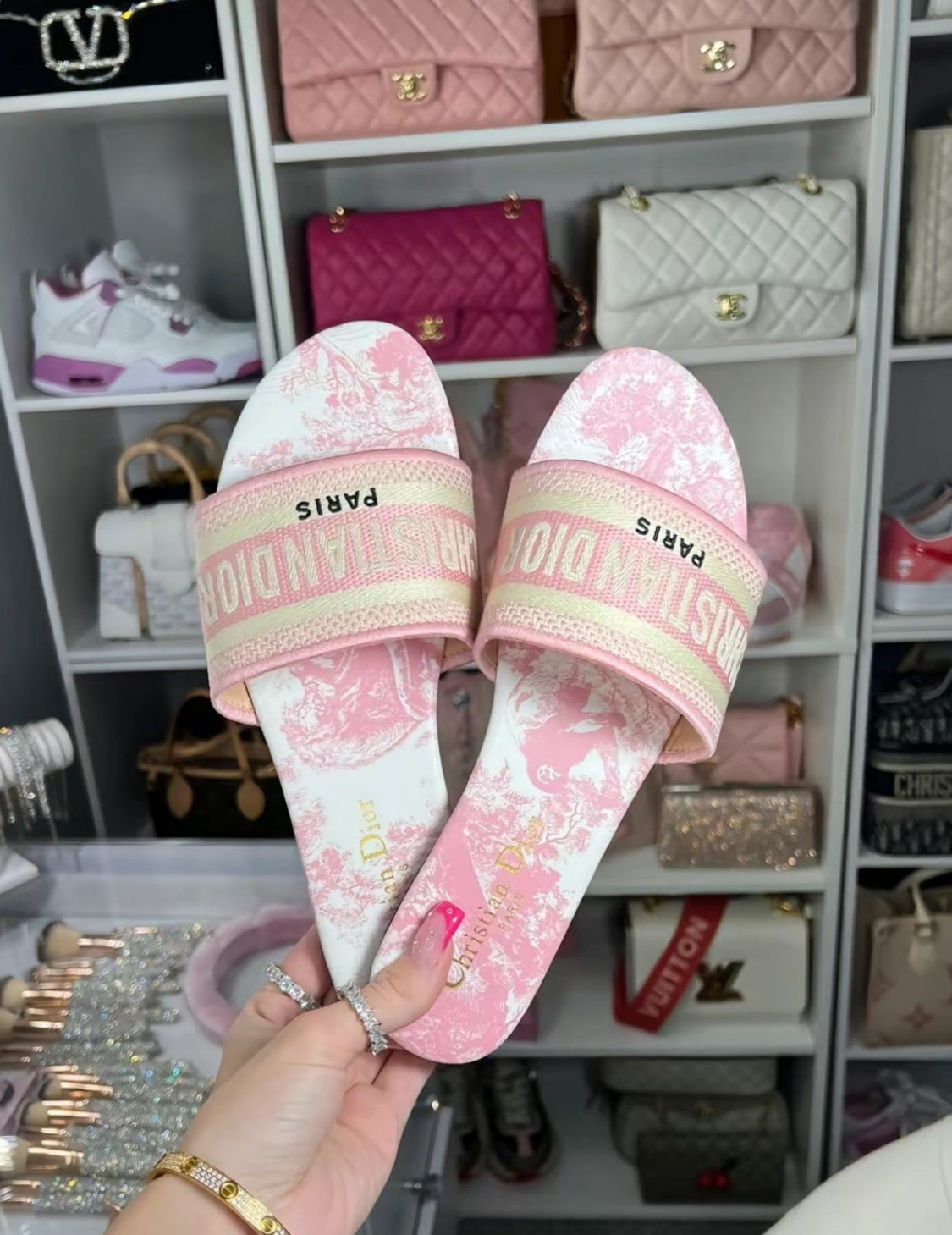 CD Light Pink Sliders