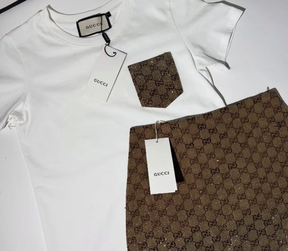 gg skirt set