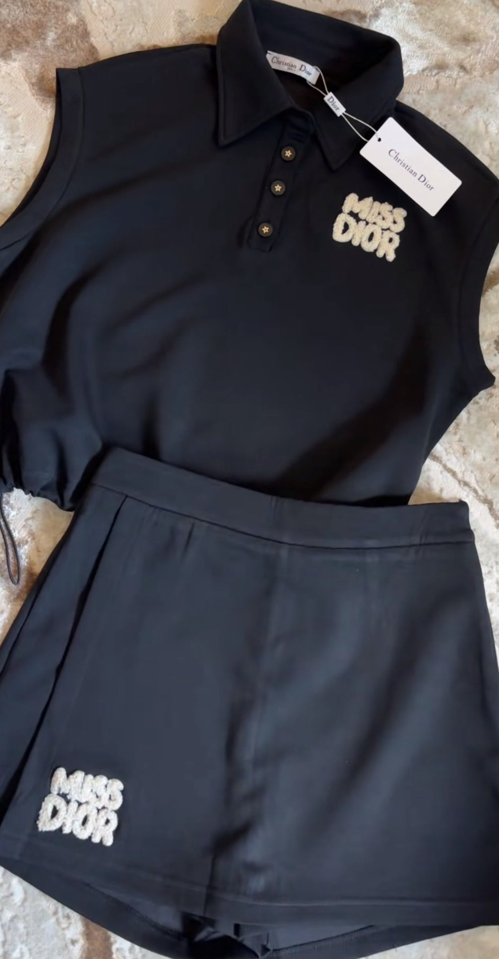 Miss dior skort set